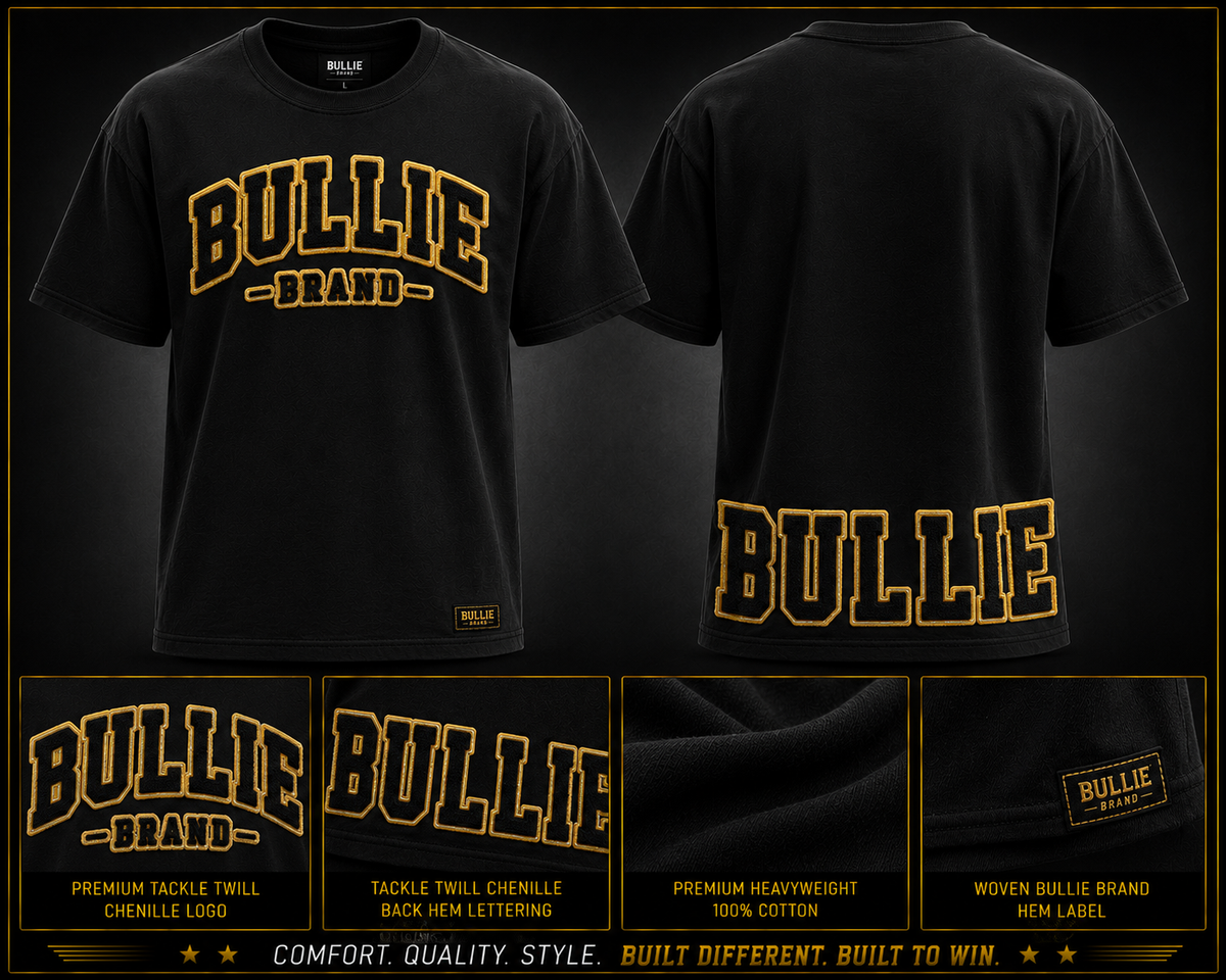 Bullie Brand™ Premium Tackle Twill T-Shirt