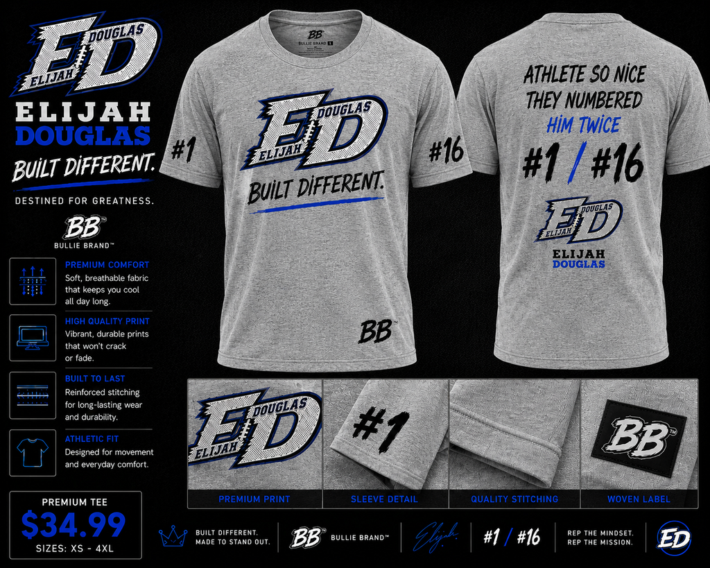 Elijah Douglas “Built Different” Supporter Tee