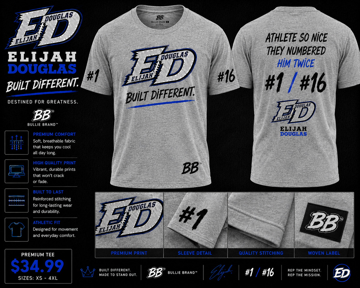 Elijah Douglas “Built Different” Supporter Tee