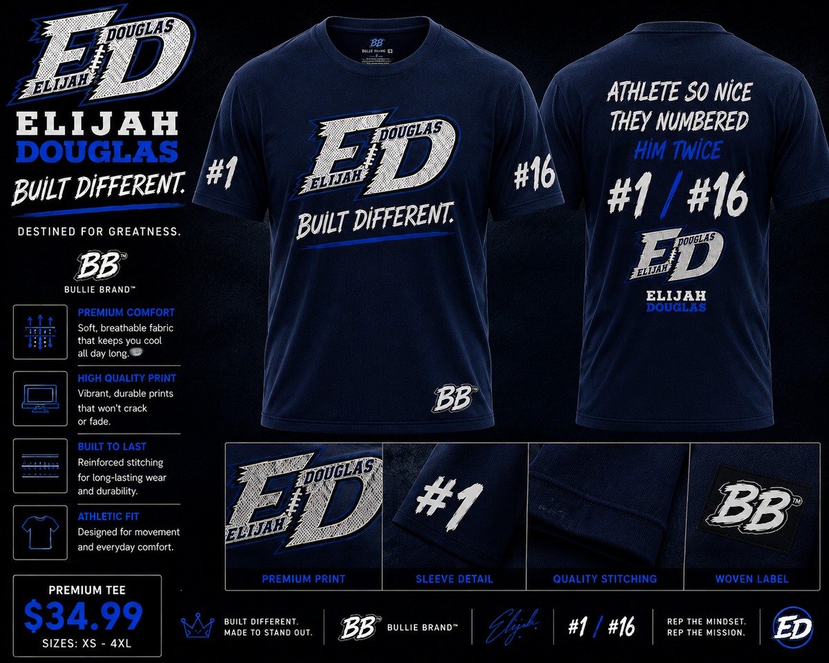 Elijah Douglas “Built Different” Supporter Tee