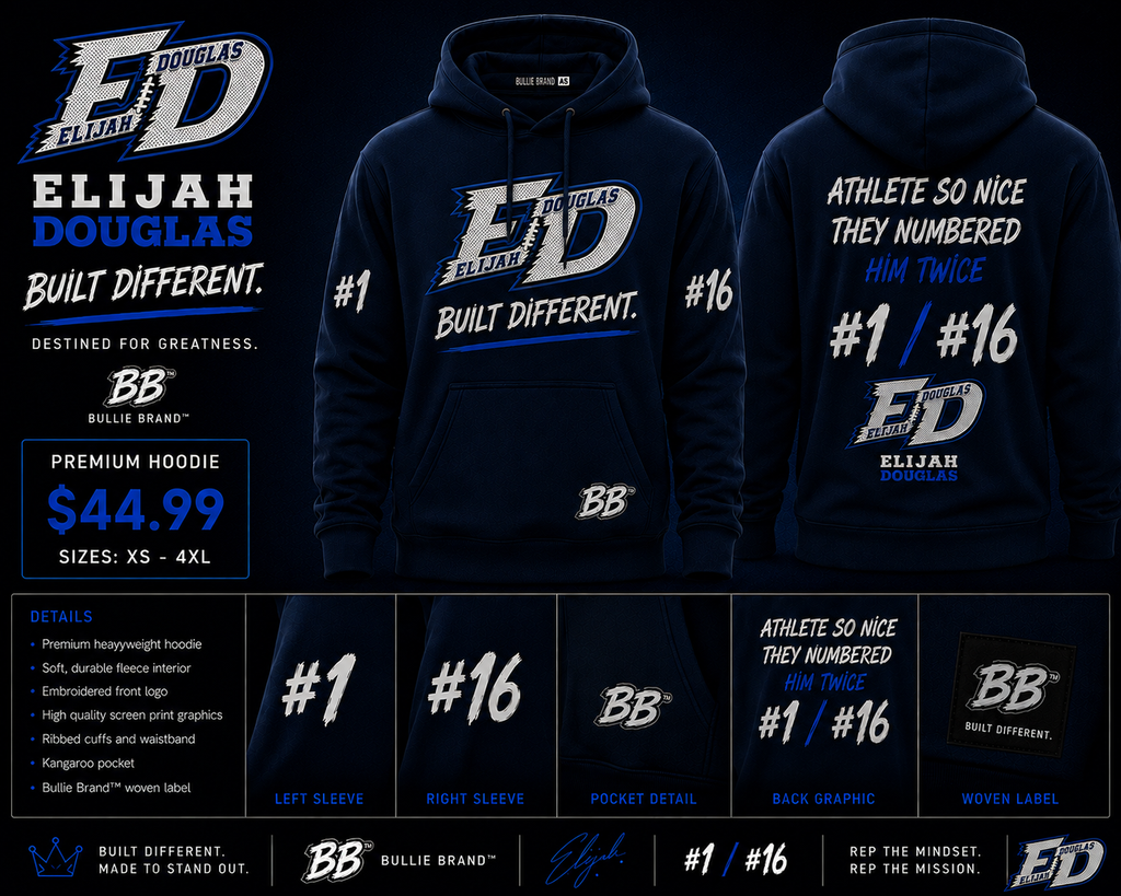 Elijah Douglas “Built Different” Premium Hoodie